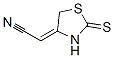 Acetonitrile,  (2-thioxo-4-thiazolidinylidene)-  (9CI) Structure