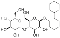 6-CYCLOHEXYLHEXYL-BETA-D-MALTOSIDE Structure