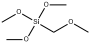 Trimethoxy(methoxymethyl)silane Structure