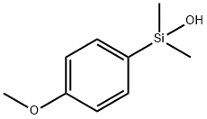 (4-Methoxyphenyl)dimethylsilanol 구조식 이미지