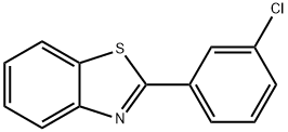 2-(3-CHLOROPHENYL)BENZO[D]THIAZOLE Structure