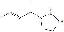 1,3-디메틸-2-[(E)-1-프로페닐]-1,3,2-디아자보롤리딘 구조식 이미지