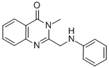 3-METHYL-2-[(PHENYLAMINO)METHYL]-4(3H)-QUINAZOLINONE Structure