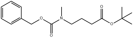 tert-butyl 4-(((benzyloxy)carbonyl)(methyl)amino)butanoate Structure