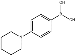 4-(1-PIPERIDINYL)PHENYLBORONIC ACID HCL Structure