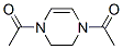 Pyrazine, 1,4-diacetyl-1,2,3,4-tetrahydro- (9CI) Structure