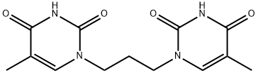 1,1'-(1,3-Propanediyl)dithymine Structure