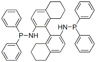 (R)-(+)-2,2'-BIS(N-DIPHENYLPHOSPHINOAMINO)-5,5',6,6',7,7',8,8'-OCTAHYDRO-1,1'-BINAPHTHYL Structure