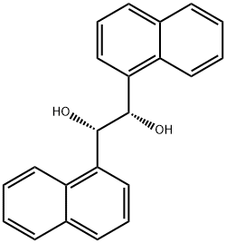 (S,S)-(-)-1,2-DI(1-NAPHTHYL)-1,2-ETHANEDIOL Structure