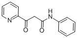 BETA-OXO-N-PHENYL-2-PYRIDINEPROPANAMIDE 구조식 이미지