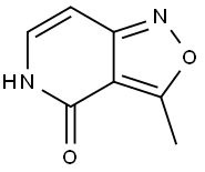 Isoxazolo[4,3-c]pyridin-4(5H)-one, 3-methyl- (9CI) Structure