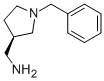 (3R)-3-Aminomethyl-1-benzylpyrrolidine Structure