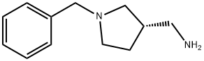 (S)-3-아미노메틸-1-벤질피롤리딘 구조식 이미지