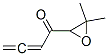 2,3-Butadien-1-one,  1-(3,3-dimethyloxiranyl)-  (9CI) Structure