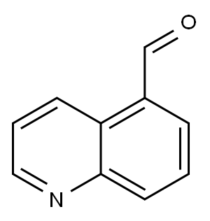 Quinoline-5-carboxaldehyde 구조식 이미지