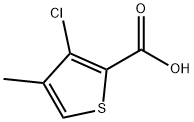 3-CHLORO-4-METHYL-2-THIOPHENECARBOXYLIC ACID Structure