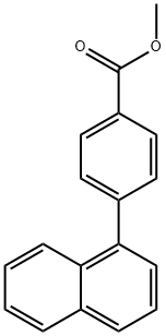 Methyl 4-(naphthalen-1-yl)benzoate Structure