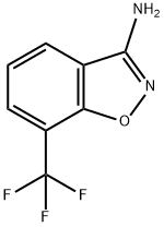 7-TrifluoroMethyl-benzo[d]isoxazol-3-ylaMine Structure