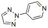 Pyridine, 4-(2H-1,2,3-triazol-2-yl)- (9CI) 구조식 이미지