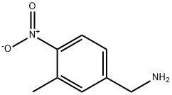 3-메틸-4-니트로벤질아민 구조식 이미지
