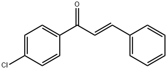 (2E)-1-(4-Chlorophenyl)-3-phenyl-2-propene-1-one 구조식 이미지
