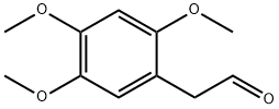 (2,4,5-TRIMETHOXYPHENYL)ACETALDEHYDE Structure