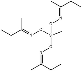 Methyltris(methylethylketoxime)silane Structure