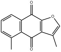 3,5-Dimethylnaphtho[2,3-b]furan-4,9-dione Structure