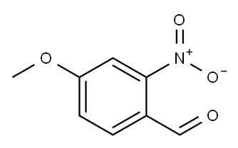 4-METHOXY-2-NITRO-BENZALDEHYDE Structure