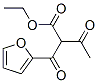 ETHYL 2-(FUR-2-OYL)ACETOACETATE Structure