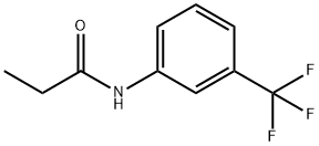 3'-TRIFLUOROMETHYLPROPIONANILIDE Structure