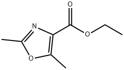 에틸2,5-디메틸-1,3-옥사졸-4-카르복실레이트 구조식 이미지