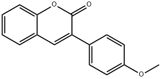 3-(4-METHOXYPHENYL)-2H-CHROMEN-2-ONE Structure