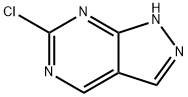 6-Chloro-1H-pyrazolo[3,4-d]pyrimidine 구조식 이미지