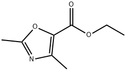 ETHYL 2,4-DIMETHYLOXAZOLE-5-CARBOXYLATE Structure