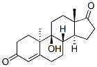 Androst-4-ene-3,17-dione, 9-hydroxy-, (9.beta.,10.alpha.)- 구조식 이미지