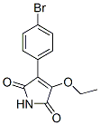 3-(4-bromophenyl)-4-ethoxy-pyrrole-2,5-dione Structure