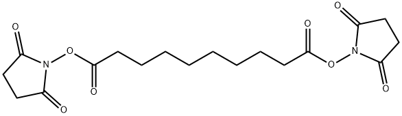 DISUCCINIMIDYL SEBACATE Structure