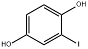 1,4-Dihydroxy-2-iodobenzene Structure