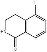 5-FLOUORO-3,4-DIHYDRO-1(2H)-ISOQUINOLINONE Structure