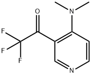 Ethanone, 1-[4-(dimethylamino)-3-pyridinyl]-2,2,2-trifluoro- (9CI) Structure