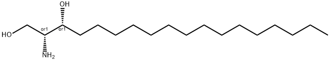 DL-THREO-DIHYDROSPHINGOSINE Structure