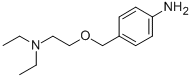 p-Toluidine, alpha-(2-(diethylamino)ethoxy)- Structure