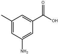 Benzoic acid, 3-amino-5-methyl- (9CI) Structure