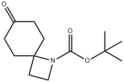 1-Azaspiro[3.5]nonane-1-carboxylic acid, 7-oxo-, 1,1-dimethylethyl ester Structure