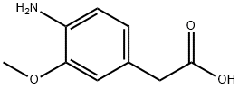 1-(4-Amino-3-methoxy-phenyl)-acetic acid Structure