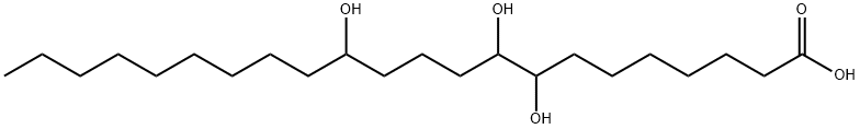 8,9,13-trihydroxydocosanoic acid Structure