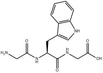 H-GLY-TRP-GLY-OH Structure