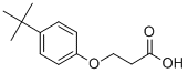 3-(4-TERT-BUTYL-PHENOXY)-PROPIONIC ACID Structure