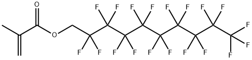 1H,1H-PERFLUORO-N-DECYL METHACRYLATE Structure